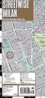 Algopix Similar Product 7 - Streetwise Milan Map Laminated City