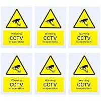 Algopix Similar Product 5 - 6Pack frborrad CCTV i driftsskylt