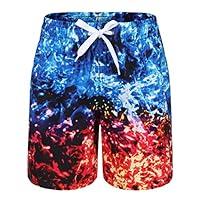 Algopix Similar Product 10 - Zestonie Big Boys Swim Trunks Quick Dry