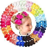Algopix Similar Product 5 - JOYOYO 40Pcs 45 Hair Bows Alligator