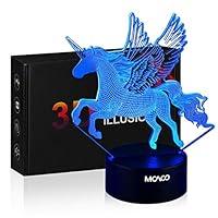 Algopix Similar Product 8 - MOAOO Unicorn Gift Unicorn Night Light