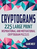 Algopix Similar Product 13 - Cryptograms 225 Large Print