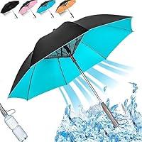 Algopix Similar Product 2 - 3 in 1 Umbrella with Fan and Mister UV