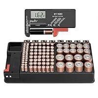 Algopix Similar Product 1 - The Battery Storage Organizer Case and