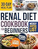 Algopix Similar Product 5 - RENAL DIET COOKBOOK FOR BEGINNERS A