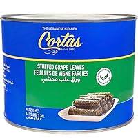 Algopix Similar Product 12 - Cortas  Stuffed Grape Leaves 44 Lb