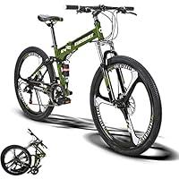 Algopix Similar Product 10 - EUROBIKE G4 Folding Mountain Bike