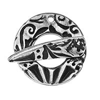 Algopix Similar Product 9 - TierraCast Pewter Toggle Clasps Flora