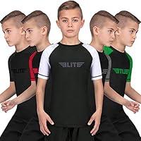 Algopix Similar Product 10 - Elite Sports Rash Guards for Boys and