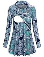 Algopix Similar Product 18 - Quinee Women Cowl Neck Double Layered