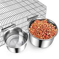 Algopix Similar Product 19 - Dog Food  Water Bowl ShineMe 2 Pack