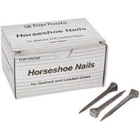 Algopix Similar Product 10 - Top Tools Steel 2 Inch Horseshoe Nails