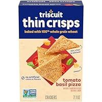 Algopix Similar Product 3 - Triscuit Thin Crisps Tomato Basil Pizza