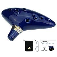 Algopix Similar Product 6 - 12 Hole Ocarina From Legend of Zelda 