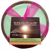 Algopix Similar Product 11 - Bungalow Glow Candle Grass Skirt