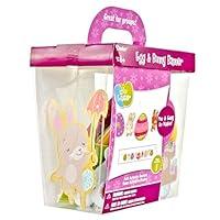 Algopix Similar Product 9 - Darice Egg and Bunny Easter Banner