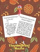 Algopix Similar Product 15 - Thanksgiving Mazes A Fun Puzzles