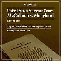 Algopix Similar Product 5 - United States Supreme Court McCulloch