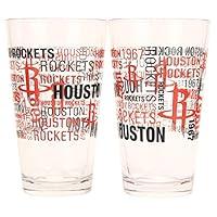 Algopix Similar Product 12 - NBA 16 oz 2Tone Pint Glass Set