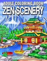 Algopix Similar Product 3 - Zen Scenery Adult Coloring Book