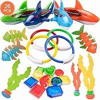 Algopix Similar Product 11 - HENMI 22 Pack Diving Toy for Pool Use