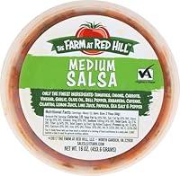 Algopix Similar Product 4 - THE FARM AT RED HILL Salsa Medium, 16 OZ