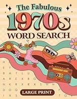 Algopix Similar Product 6 - The fabulous 1970s Word Search Large