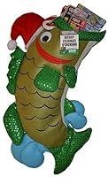 Algopix Similar Product 14 - RIGRAP Green Merry Fishmas Stocking