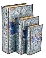 Algopix Similar Product 16 - Bellaa 25952 Decorative Book Box World