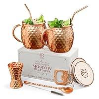 Algopix Similar Product 6 - CopperBar Moscow Mule Copper Mugs 