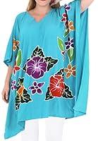 Algopix Similar Product 10 - LA LEELA Womens Printed Dresses Short