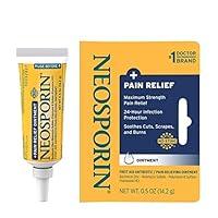 Algopix Similar Product 11 - Neosporin  MaximumStrength Pain