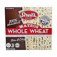 Algopix Similar Product 7 - Streit's, Whole Wheat Matzo, 11 oz