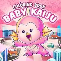 Algopix Similar Product 4 - Baby Kaiju Kawaii Coloring Book