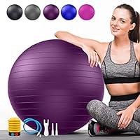 Algopix Similar Product 19 - Soft Exercise ball AntiBurst Yoga