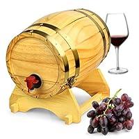 Algopix Similar Product 20 - Wooden Wine Barrel Dispenser 5ltr