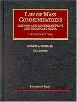 Algopix Similar Product 5 - Law of Mass Communications Freedom And