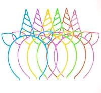Algopix Similar Product 13 - 18 Pack Unicorn Headbands Party Favors