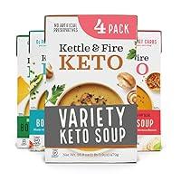 Algopix Similar Product 2 - Kettle and Fire Keto Soup Variety Pack