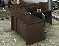 Algopix Similar Product 13 - OfisLite 4 Piece Reception Desk Center