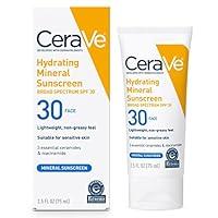 Algopix Similar Product 14 - CeraVe 100 Mineral Sunscreen SPF 30 