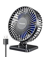 Algopix Similar Product 9 - Gaiatop USB Desk Fan Small But