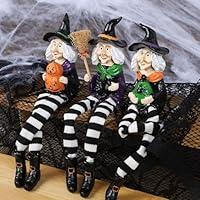 Algopix Similar Product 14 - Lulu Home 3 Packs Halloween Witch