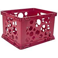 Algopix Similar Product 2 - Storex Micro Crate, Red, 18-Pack