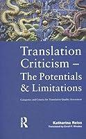 Algopix Similar Product 14 - Translation Criticism Potentials and