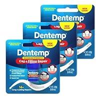 Algopix Similar Product 17 - Dentemp Maximum Strength Loose Cap and