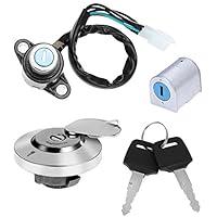 Algopix Similar Product 3 - Ignition Switch Fuel Gas Cap Steering