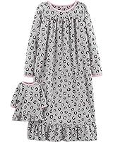 Algopix Similar Product 1 - Carters Girls Microfleece Nightgown