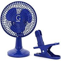Algopix Similar Product 13 - Genesis A1CLIPFANBLUE 6Inch ClipOn