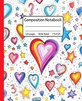 Algopix Similar Product 17 - Composition Notebook Wide Ruled Lovely